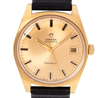 Omega Genève 166.041 Stainless steel and Gold-plated Golden