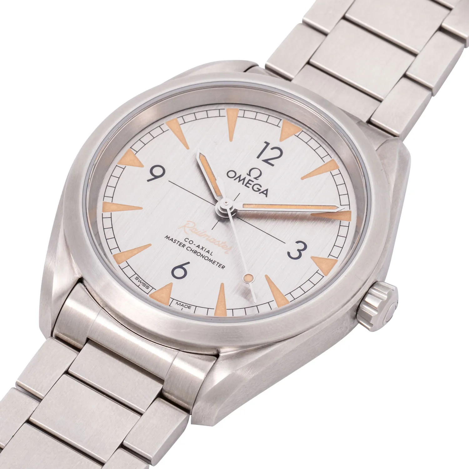 Omega Railmaster 220.10.40.20.06.001 40mm Stainless steel Gray 2