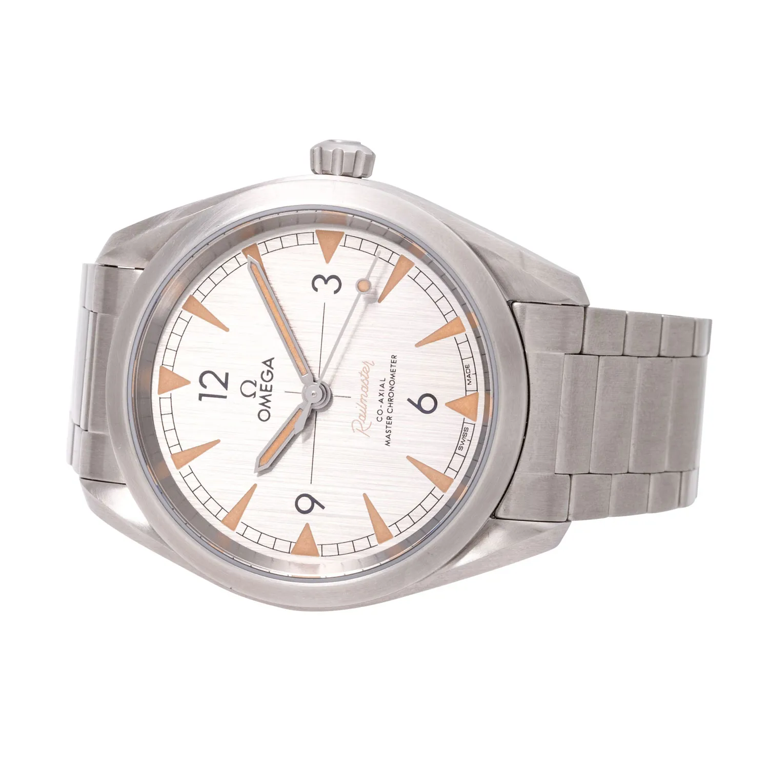 Omega Railmaster 220.10.40.20.06.001 40mm Stainless steel Gray 6