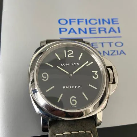 Panerai Luminor Base PAM 00112 44mm Stainless steel Black