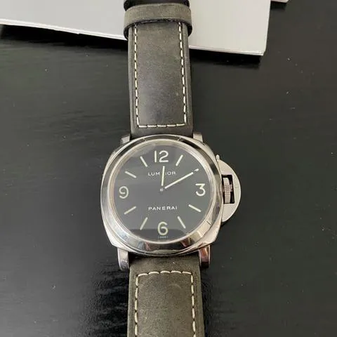 Panerai Luminor Base PAM 00112 44mm Stainless steel Black 9