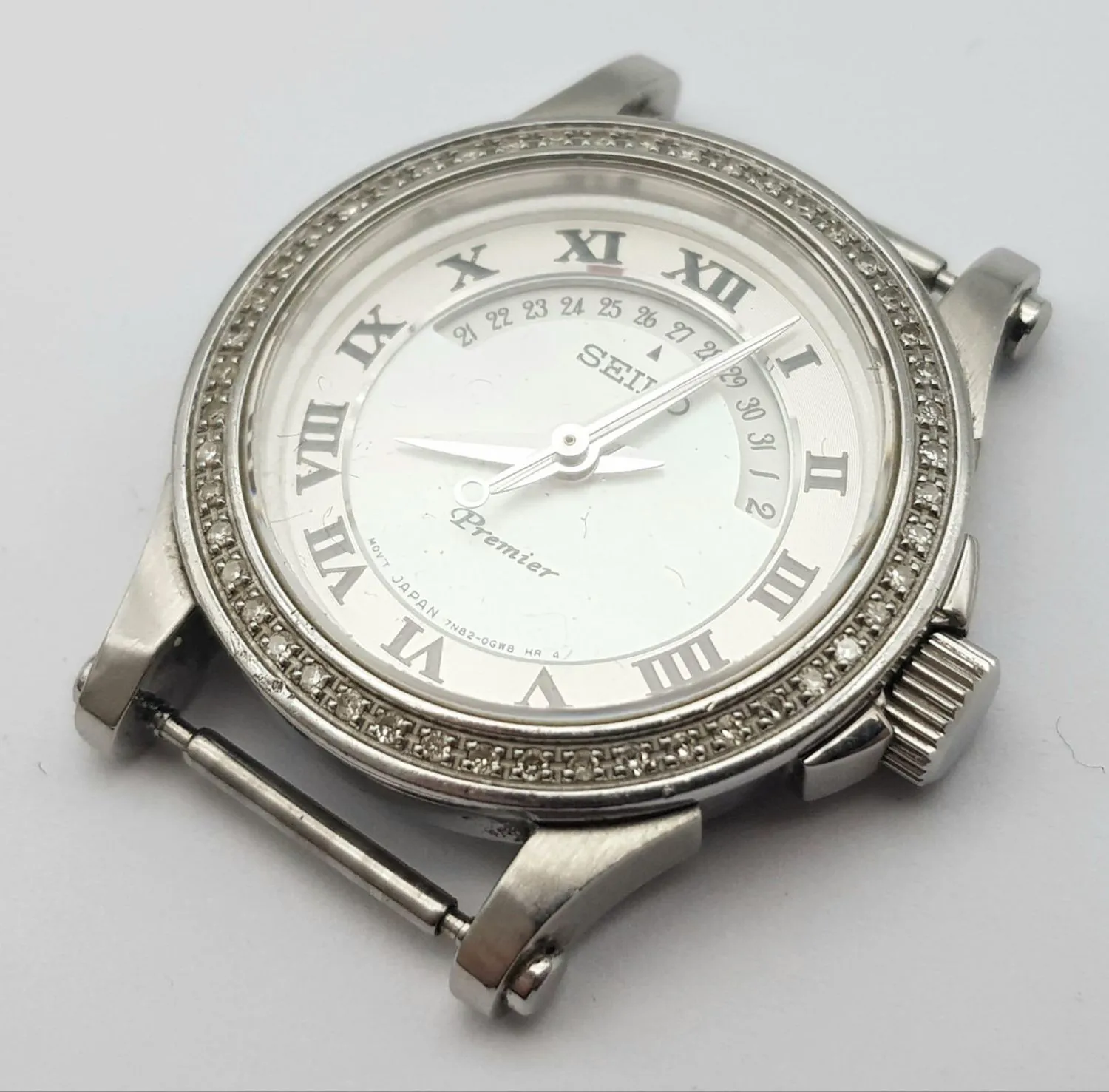 Seiko Premier 27mm Diamond Mother-of-pearl