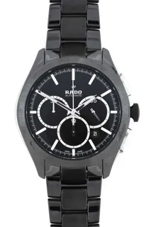 Rado HyperChrome Chronograph R32275152 or 01.650.0275.3.015 Ceramic and Stainless steel Black