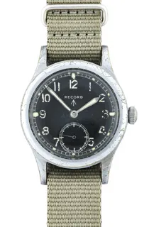 Record Watch Company Dirty Dozen Metal Black