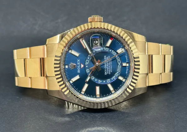 Rolex Oyster Perpetual 336935 42mm Rose gold Blue