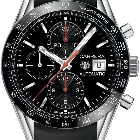 TAG Heuer Carrera Calibre 16 CV201AK.FT6040 41mm Stainless steel Black