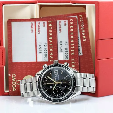 Omega Speedmaster Date 32105000 40mm Stainless steel Black