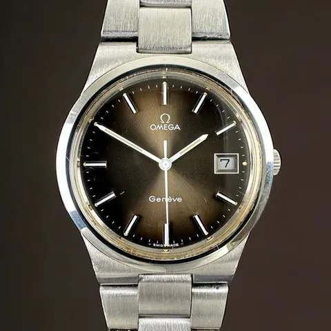 Omega Genève 136.0103 36mm Stainless steel Brown