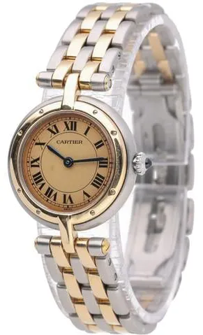 Cartier Panthère 1057920 24mm Yellow gold and Stainless steel Champagne 2