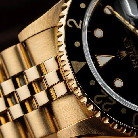 Rolex GMT-Master II 16718 40mm Yellow gold Black 7