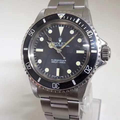 Rolex Submariner 5513 Stainless steel Black