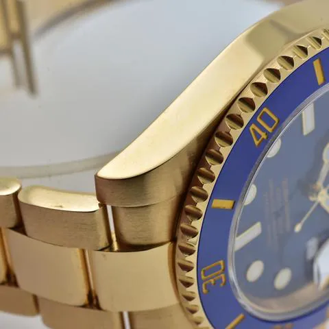 Rolex Submariner Date 116618LB 40mm Yellow gold Blue 3