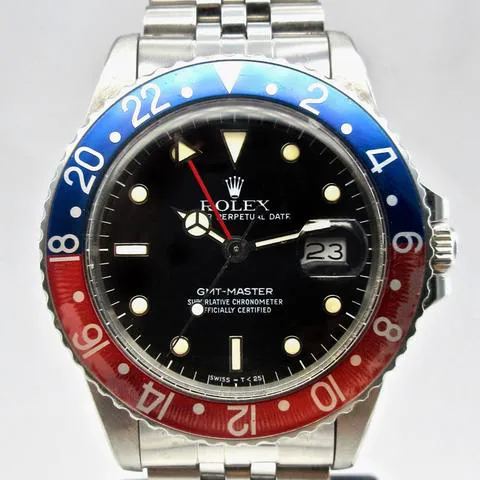 Rolex GMT-Master 16750 40mm Stainless steel Black 1