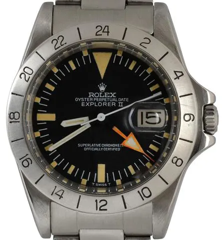 Rolex Explorer II 1655 40mm Stainless steel Black 2