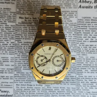 Audemars Piguet Royal Oak 25572BA Yellow gold White