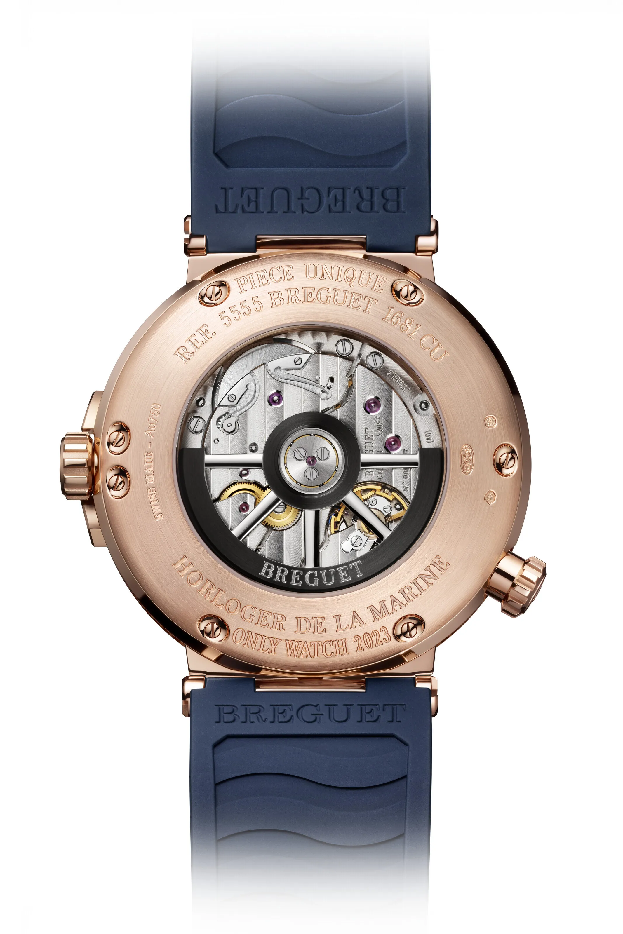 Breguet Marine 5555BR/YS/5WV 44mm Rose gold Sapphire 4