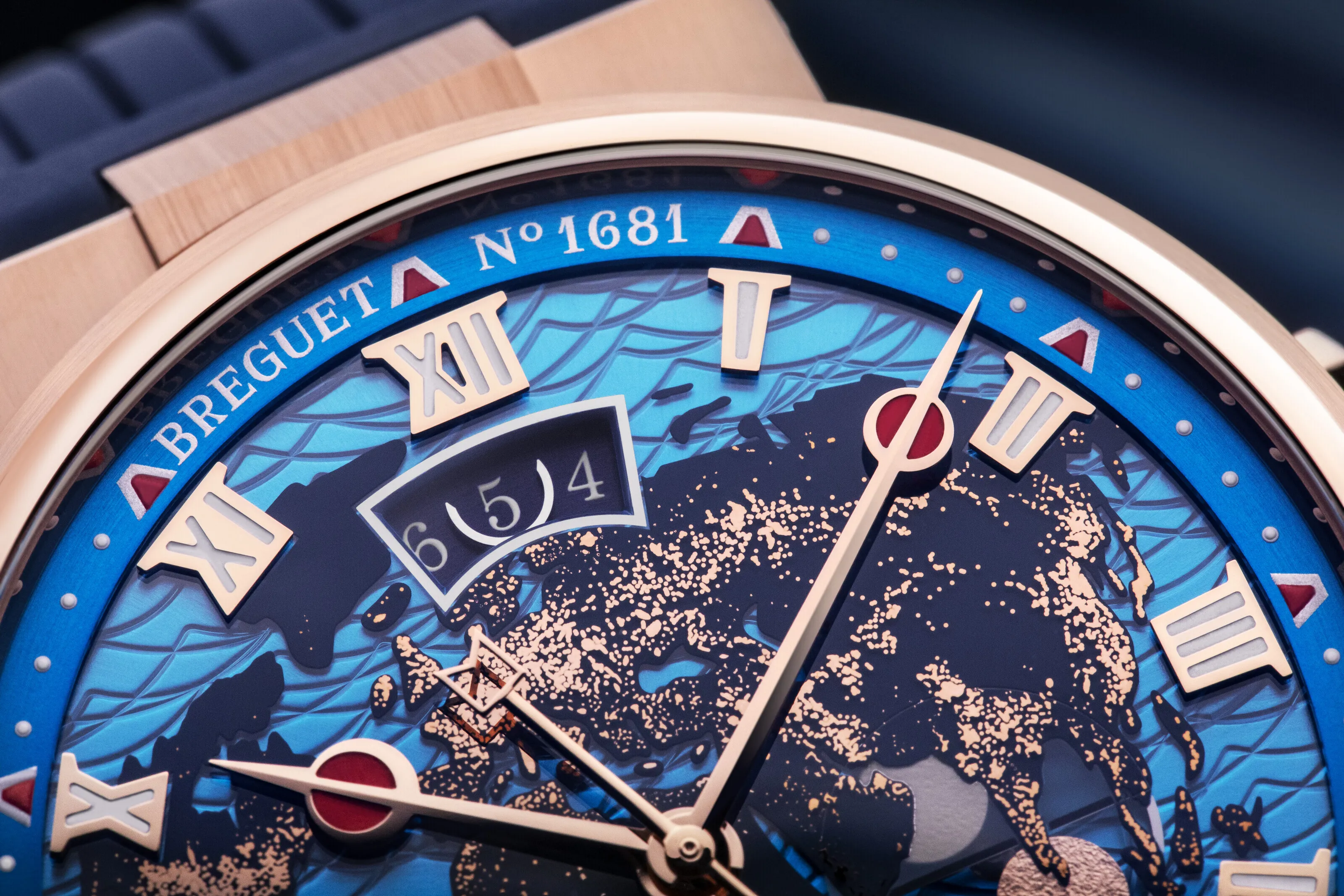 Breguet Marine 5555BR/YS/5WV 44mm Rose gold Sapphire 2