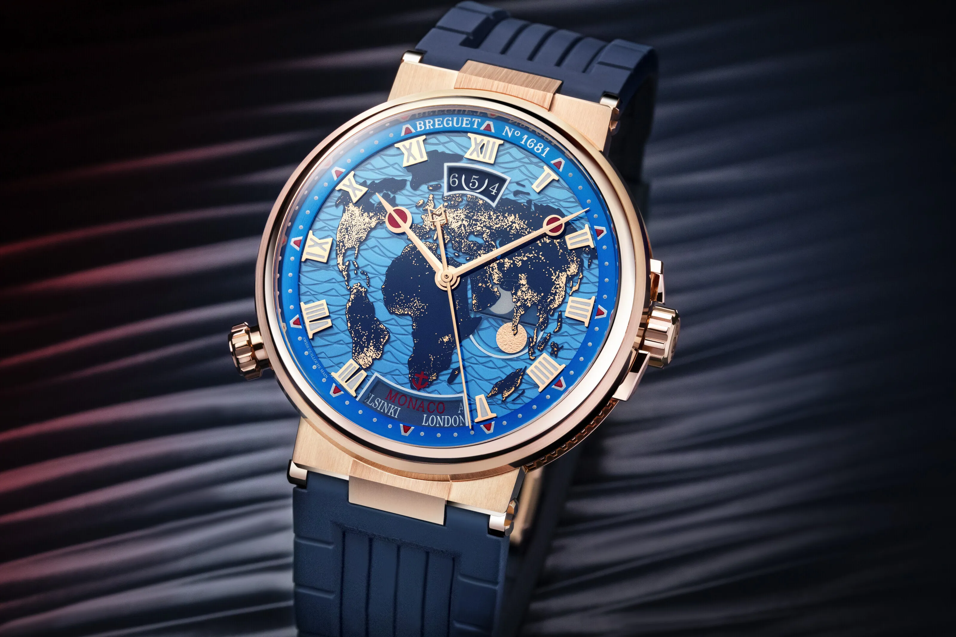 Breguet Marine 5555BR/YS/5WV 44mm Rose gold Sapphire 3