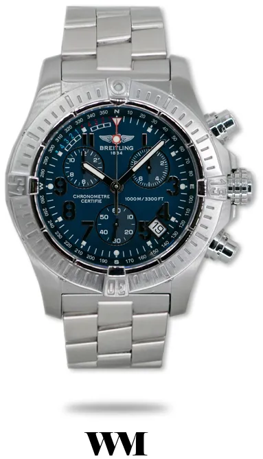 Breitling Avenger A73390 45mm Stainless steel Blue