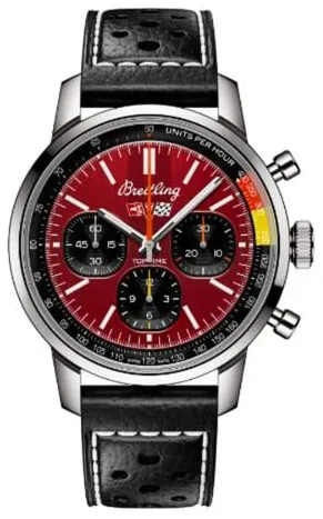 Breitling Top Time AB01761A1K1X1 41mm Stainless steel Red