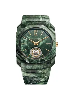 Bulgari Octo Finissimo Tourbillon 103660 Titanium and Black DLC Green