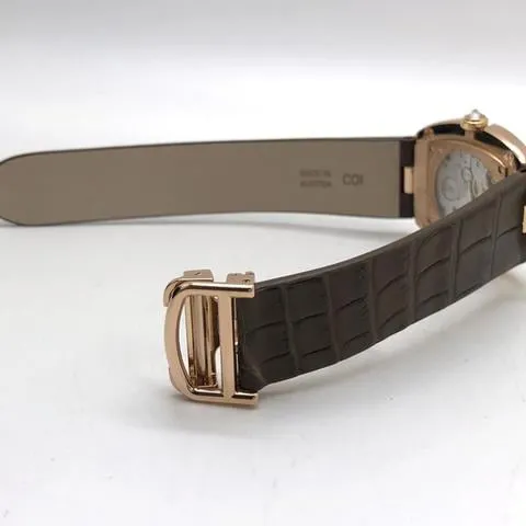 Cartier Baignoire Allongée 3033 33mm Rose gold Silver 7