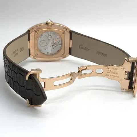 Cartier Baignoire Allongée 3033 33mm Rose gold Silver 8