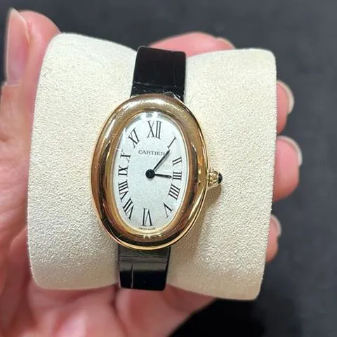 Cartier Baignoire WGBA0022 31mm Yellow gold Silver