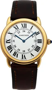 Cartier Ronde Solo 36mm Yellow gold and Stainless steel White