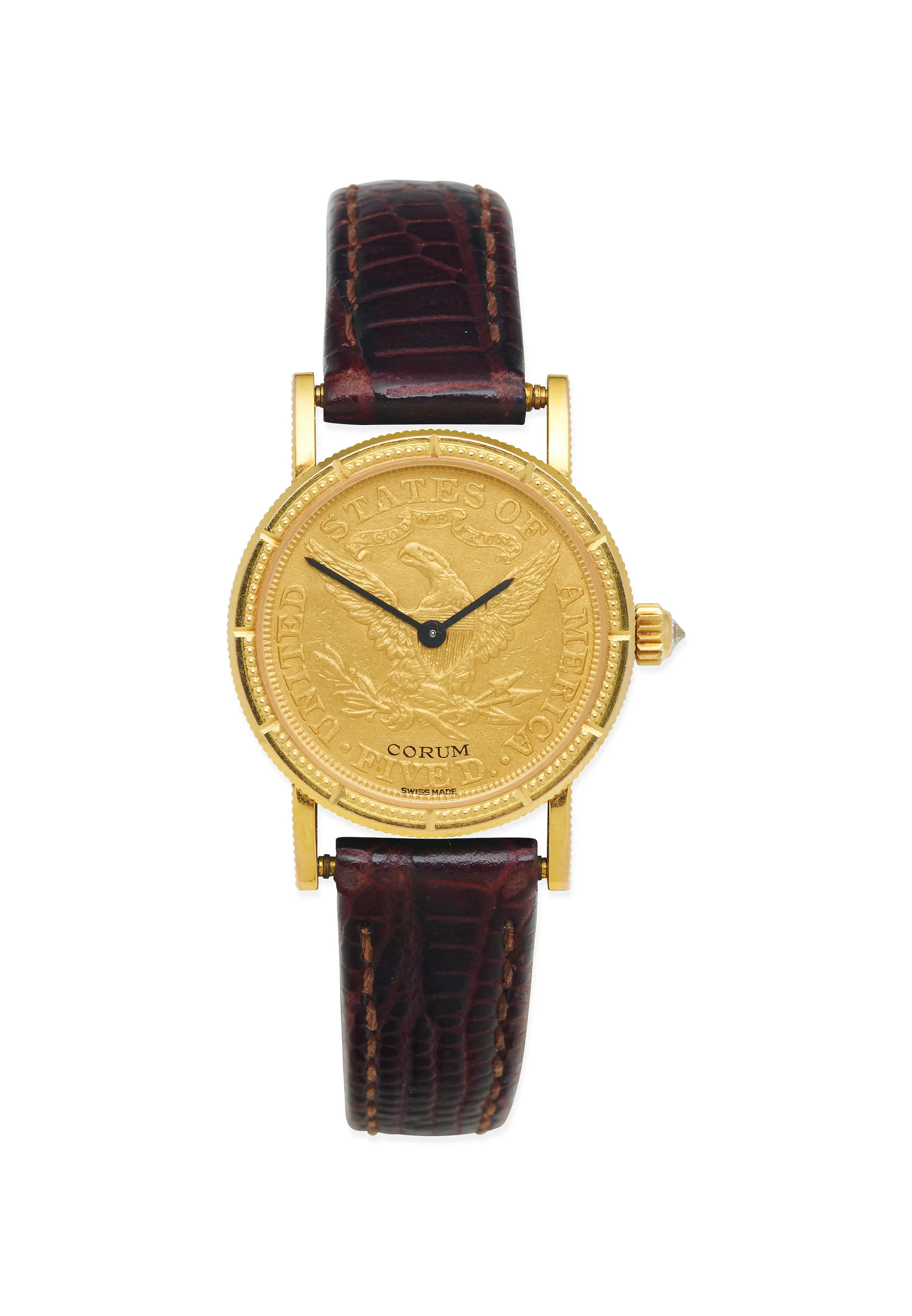 Corum Coin Watch 24mm Yellow gold