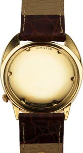 Hamilton Electric Spectra 34mm Yellow gold Silver 2