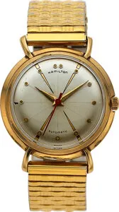 Hamilton K-454 Stainless steel and Gold-plated Silver