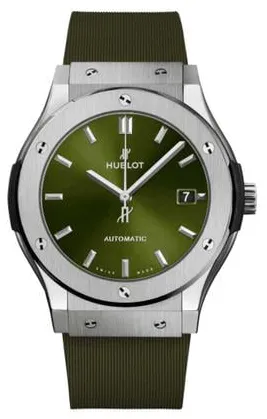 Hublot Classic Fusion 511.NX.8970.LR 45mm Titanium Green