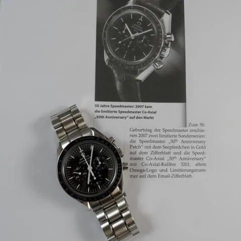 Omega Speedmaster Moonwatch 311.33.42.50.01.001 42mm Stainless steel Black 5