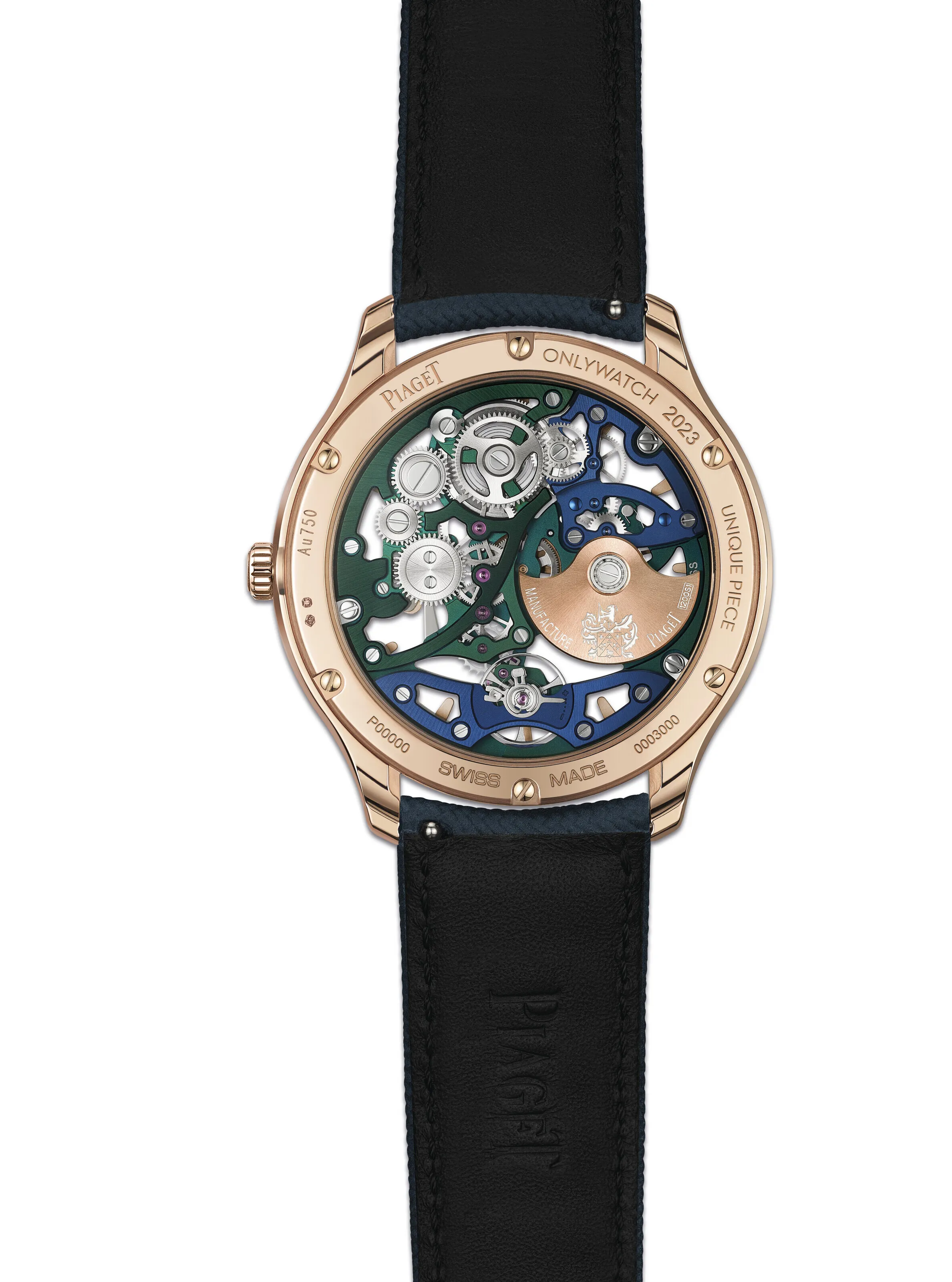 Piaget Polo G0A48012 42mm Rose gold Blue 1