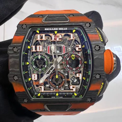 Richard Mille RM 011 RM 11-03 50mm Carbon fiber Skeletonized