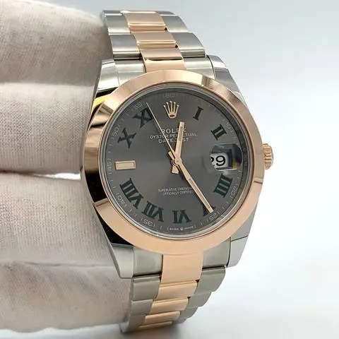 Rolex Datejust 41 126301 41mm Yellow gold and Stainless steel Gray