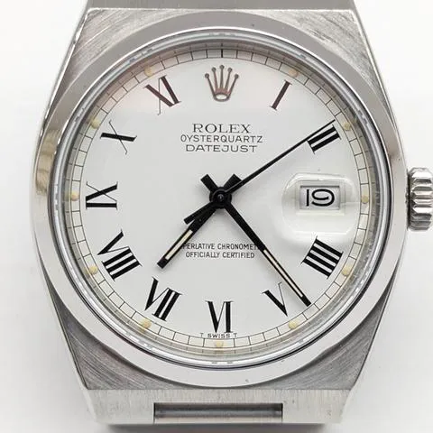 Rolex Datejust Oysterquartz 17000 36mm Stainless steel White