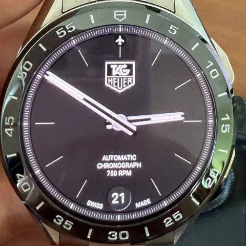 TAG Heuer Connected SBG8A 45mm Stainless steel 10