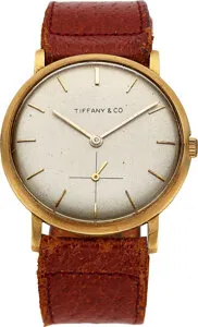 Tiffany 33mm Yellow gold Silver