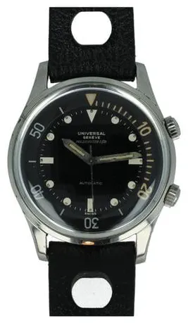 Universal Genève Polerouter 20639/1 Stainless steel Black