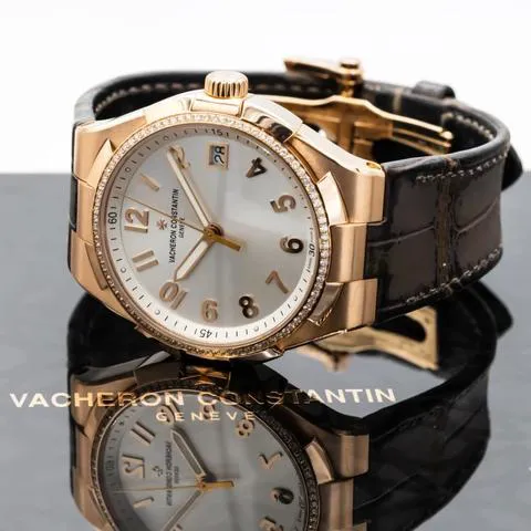 Vacheron Constantin Overseas 47560/000R-9672 36mm Rose gold Silver 10