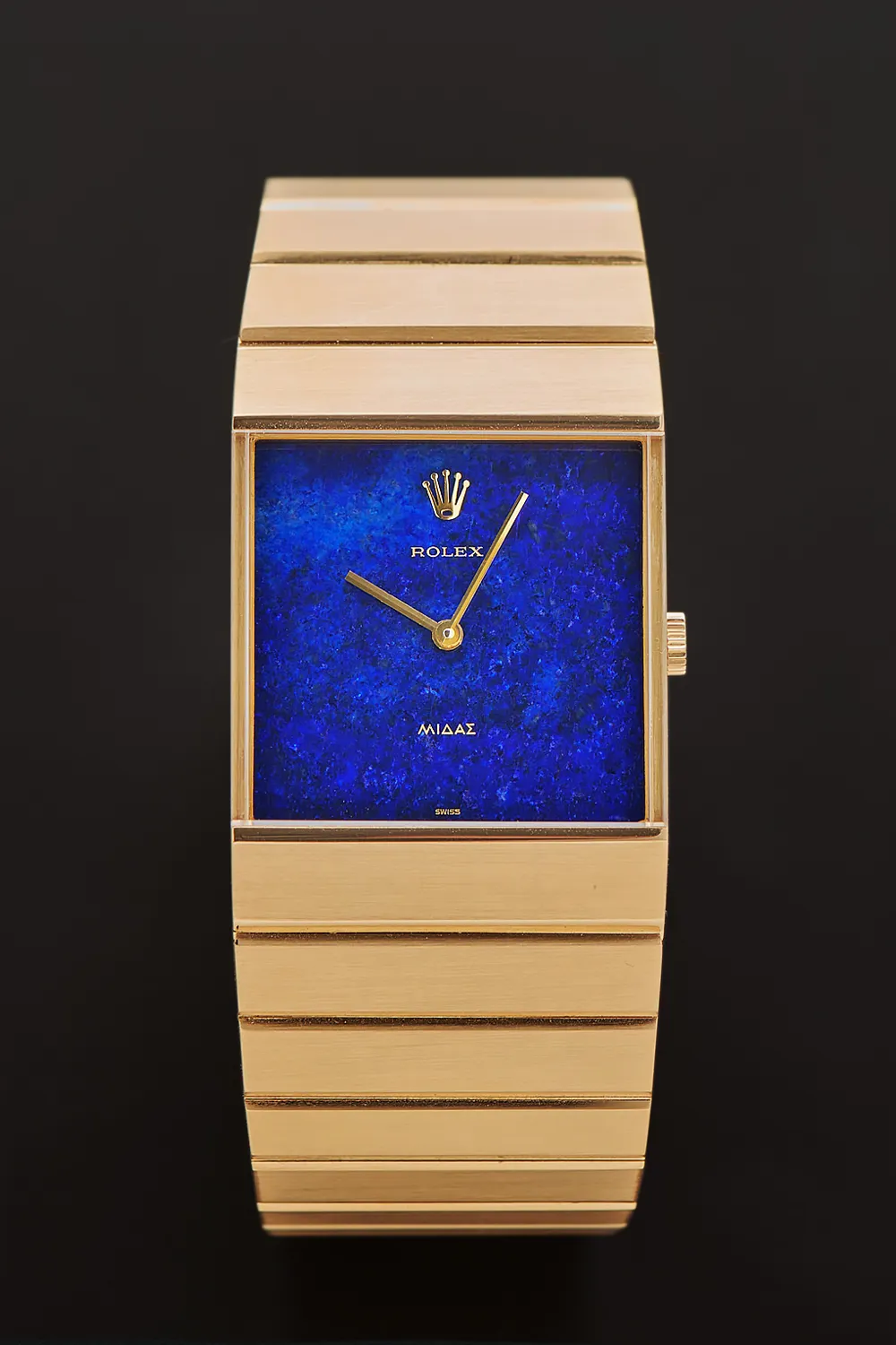 Rolex Cellini King Midas 3584 34mm Yellow gold Lapis lazuli