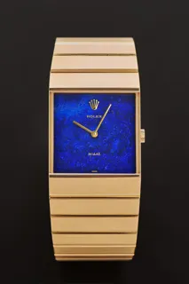 Rolex Cellini King Midas 3584 Yellow gold Blue