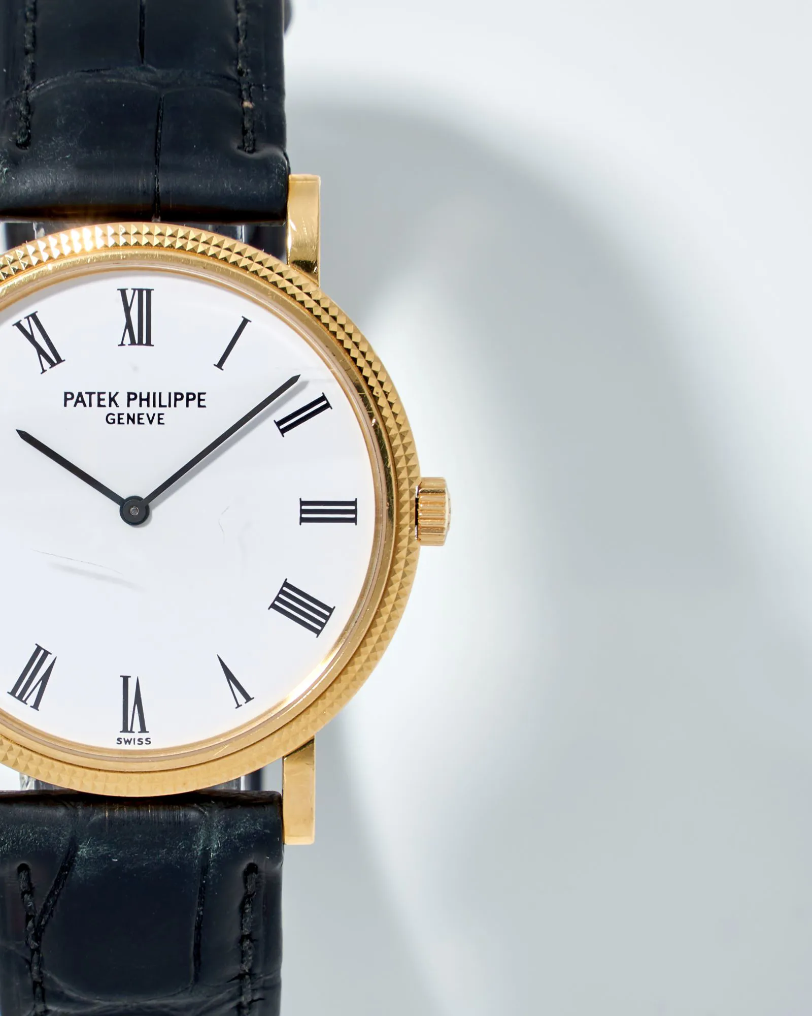 Patek Philippe Calatrava 5120/1J-001 35mm Yellow gold Silver 9