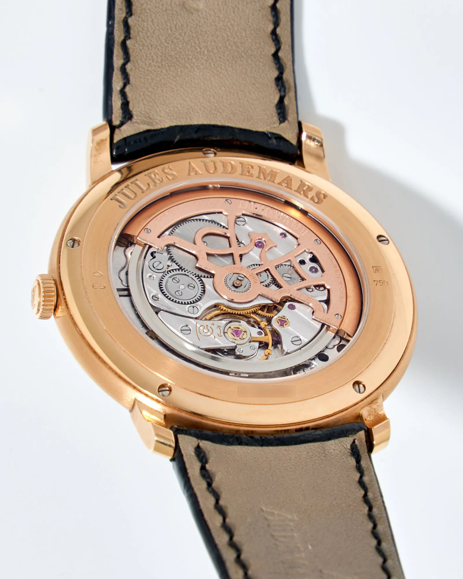 Audemars Piguet Jules Audemars 15180OR.OO.A002CR.01 41mm Rose gold Black 4