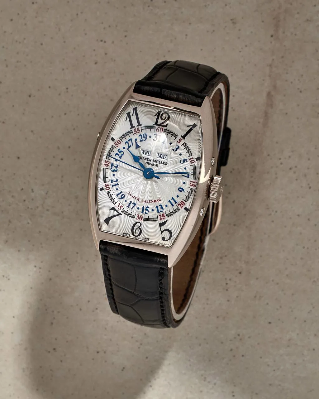 Franck Muller Master Calendar 5850MC 32mm White gold White Silvered 1