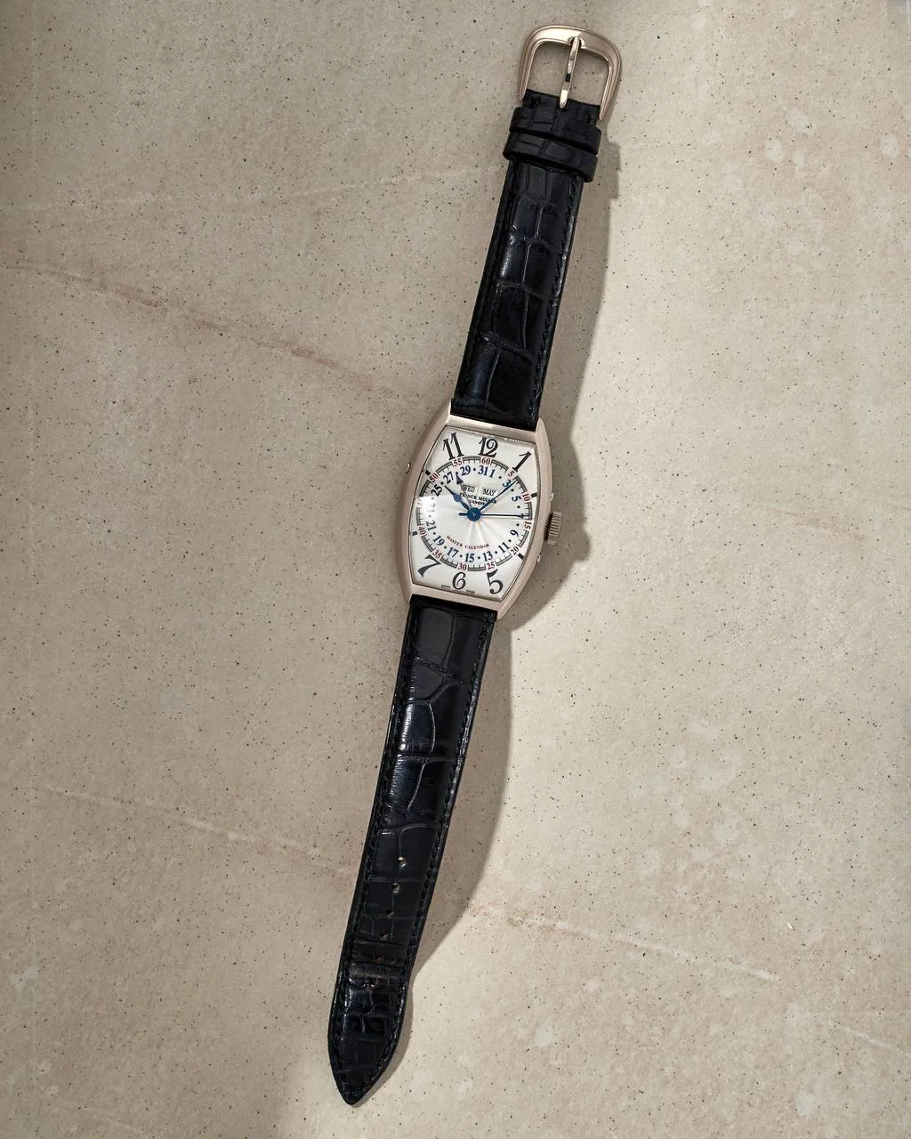 Franck Muller Master Calendar 5850MC 32mm White gold White Silvered 8