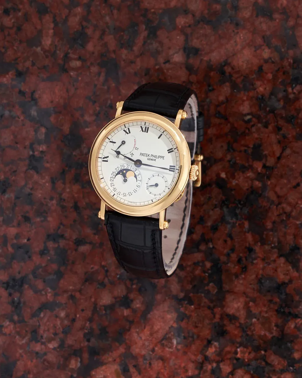 Patek Philippe Calatrava 5054J-001 36mm Yellow gold White 2