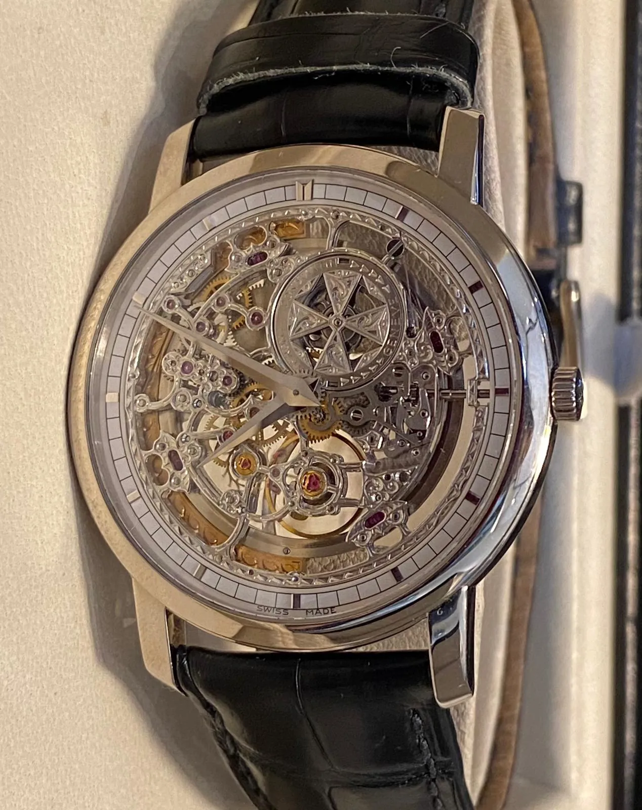 Vacheron Constantin Traditionnelle 43178/000G-9393 38mm White gold Skeleton 2